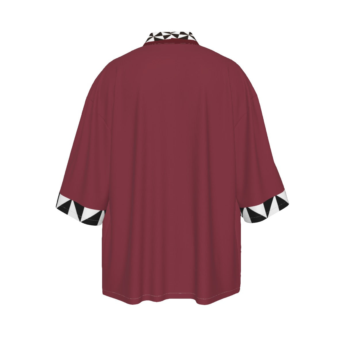 Snakey Claret Red Unisex  Kimono