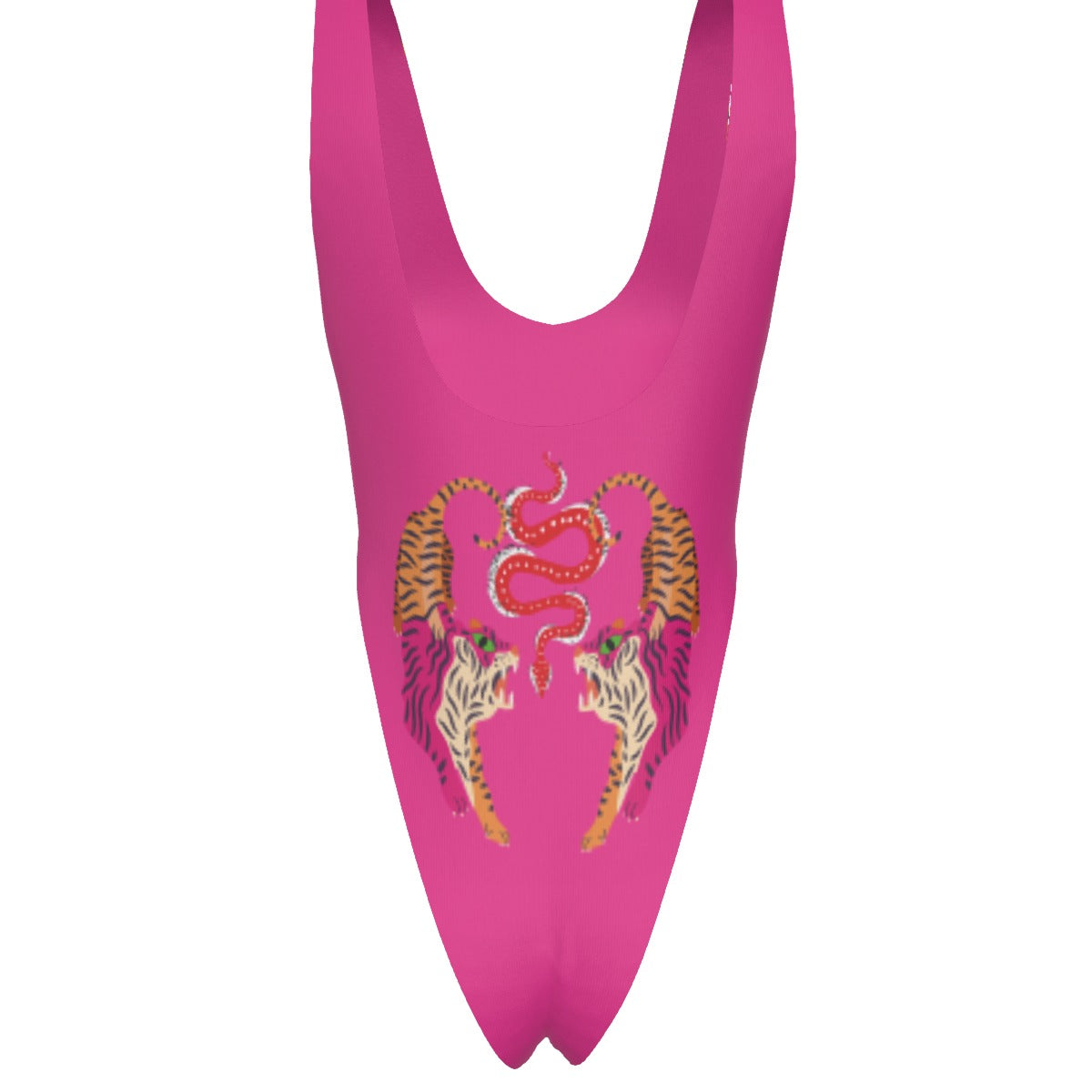 Tiger Pink Women's One-piece Swimsuit