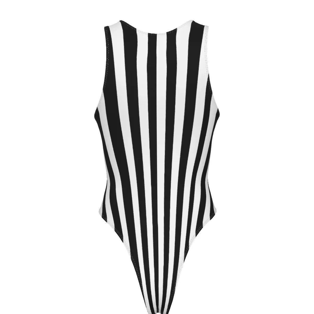 Monochrome Women's Tank Bodysuit with Gloves