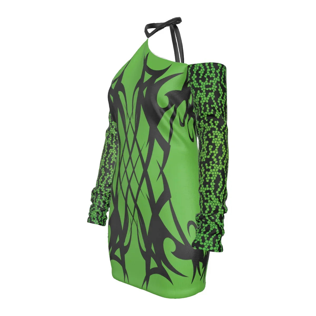 Moxie Women's Halter Lace-up Dress