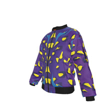 Load image into Gallery viewer, Insomniac Raver  Men&#39;s Bomber Jacket With Sleeve Pocket
