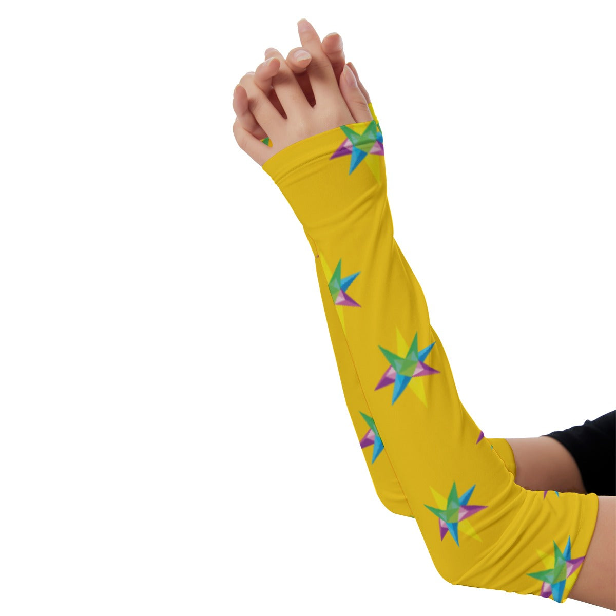 Star Unisex Gloves Yellow