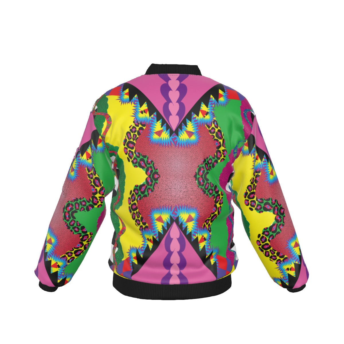 African Love  Men's Bomber Jacket With Sleeve Pocket