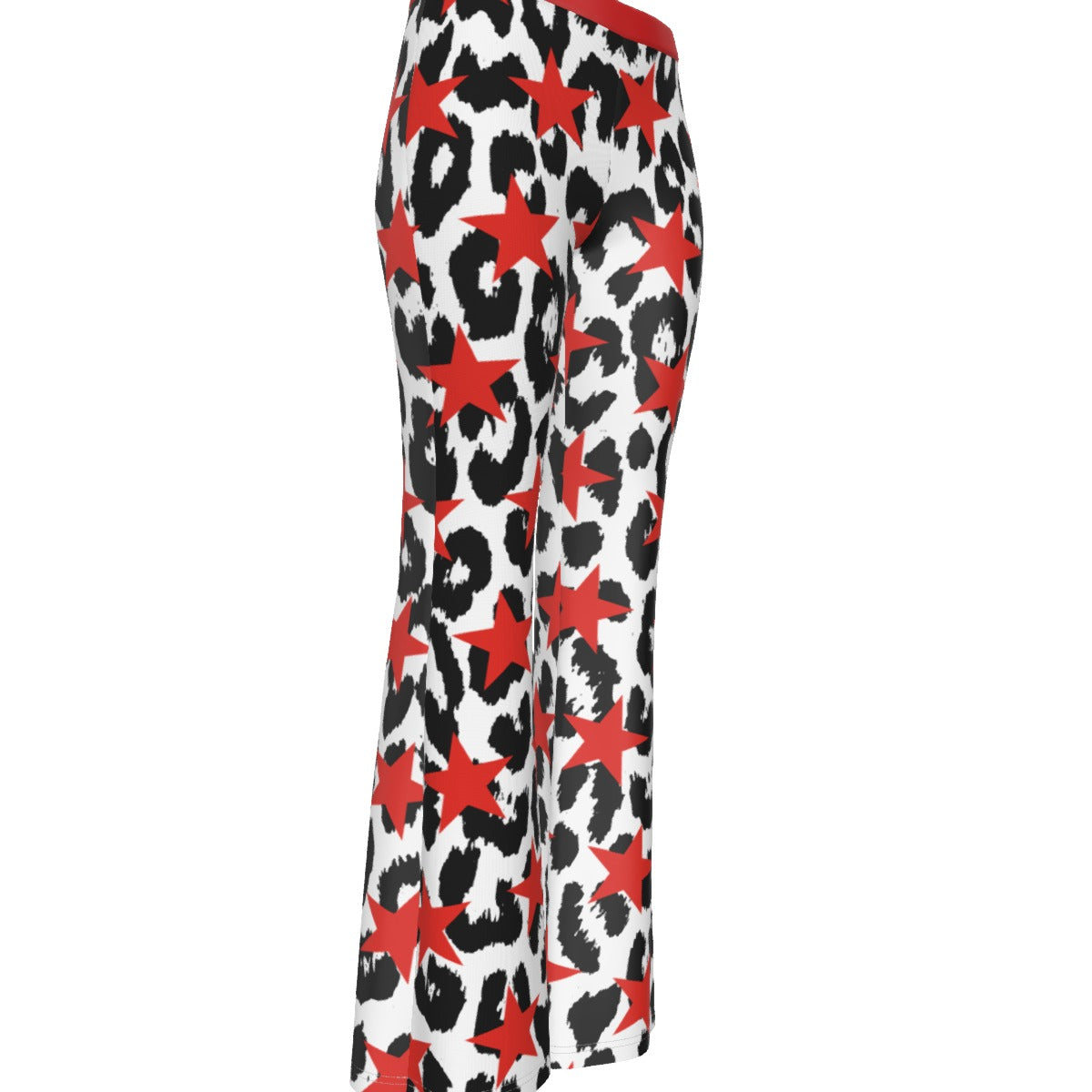 Ravella Star Women's High Elastic Flare Pants