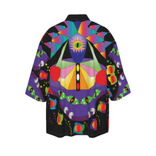 Load image into Gallery viewer, Techno Beats Unisex Kimono
