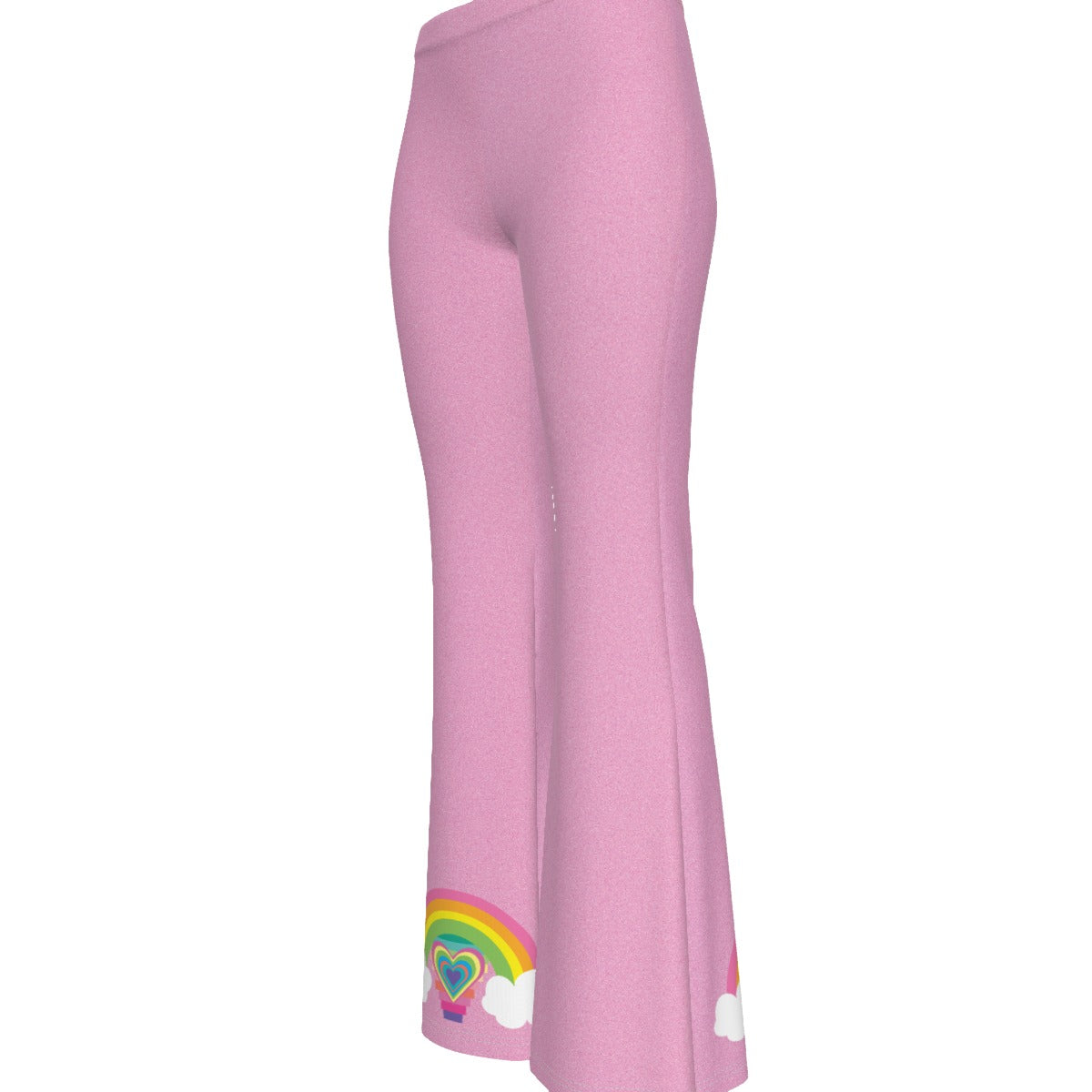 Barbie Girl Pink Women's  Elastic Flare Pants