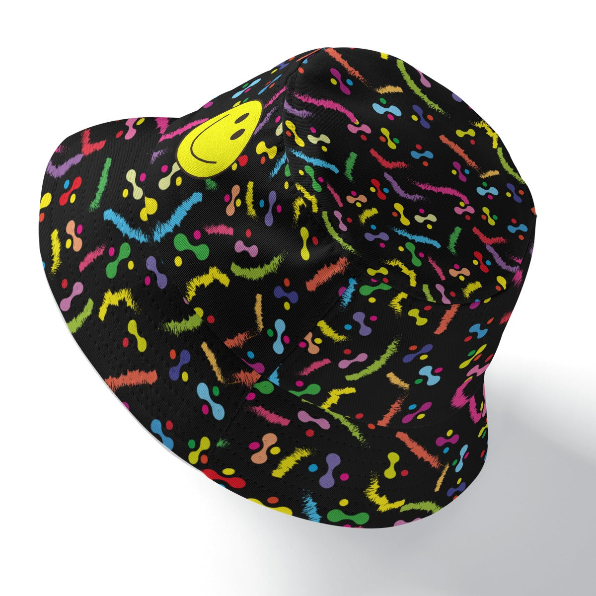 Smile Double-Side Printing Bucket Hat