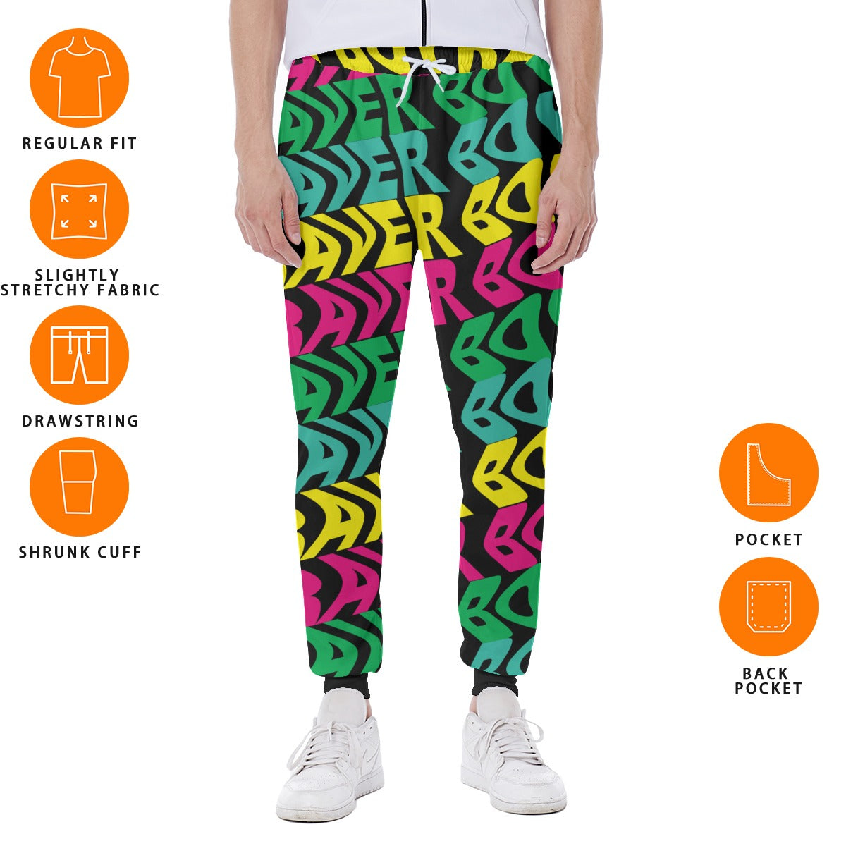 Raver Boy  Men's Sweatpants