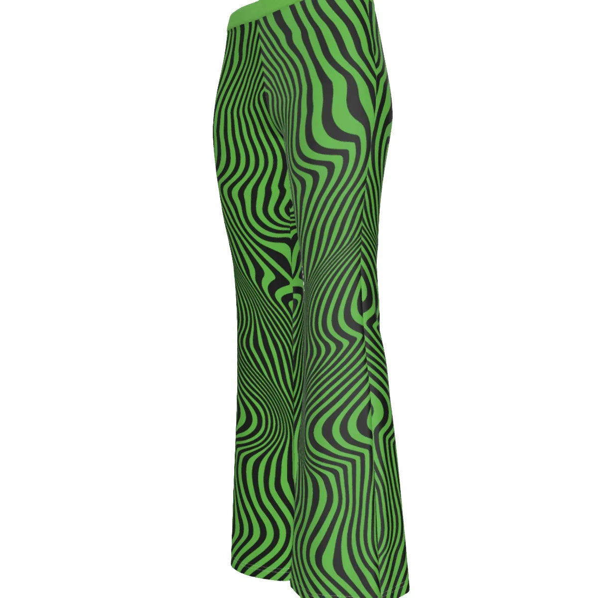 Moxie Hologram Women's High Elastic Flare Pants