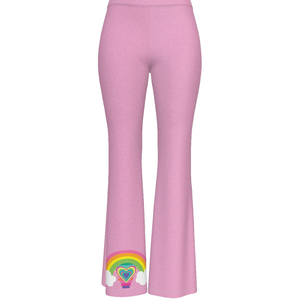 Barbie Girl Pink Women's  Elastic Flare Pants