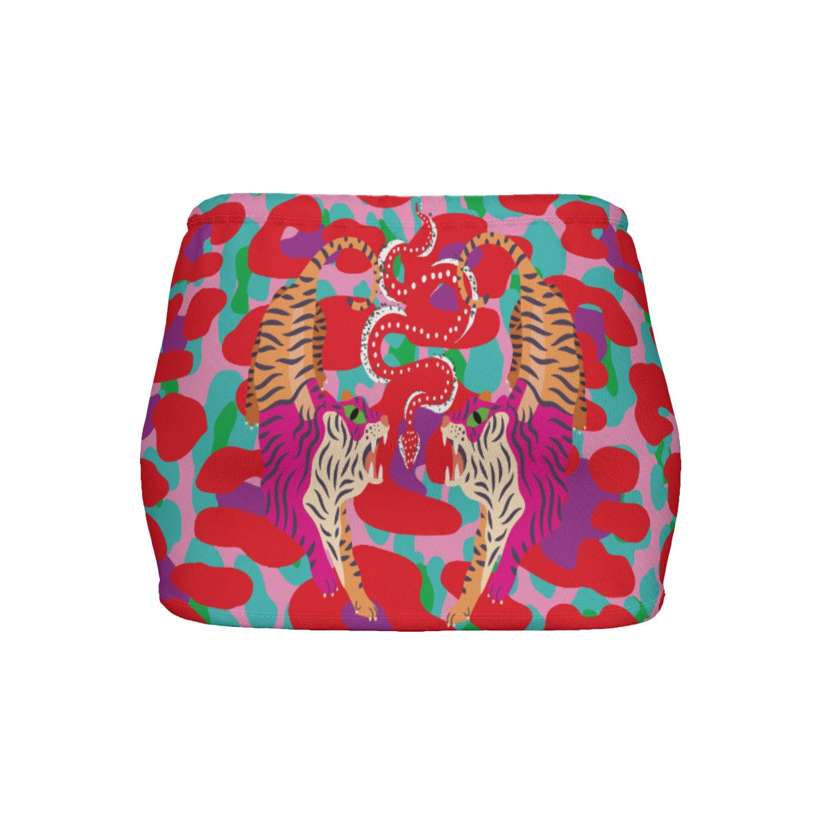 Tiger Balm Paw  Women's Slinky Micro Mini Skirt