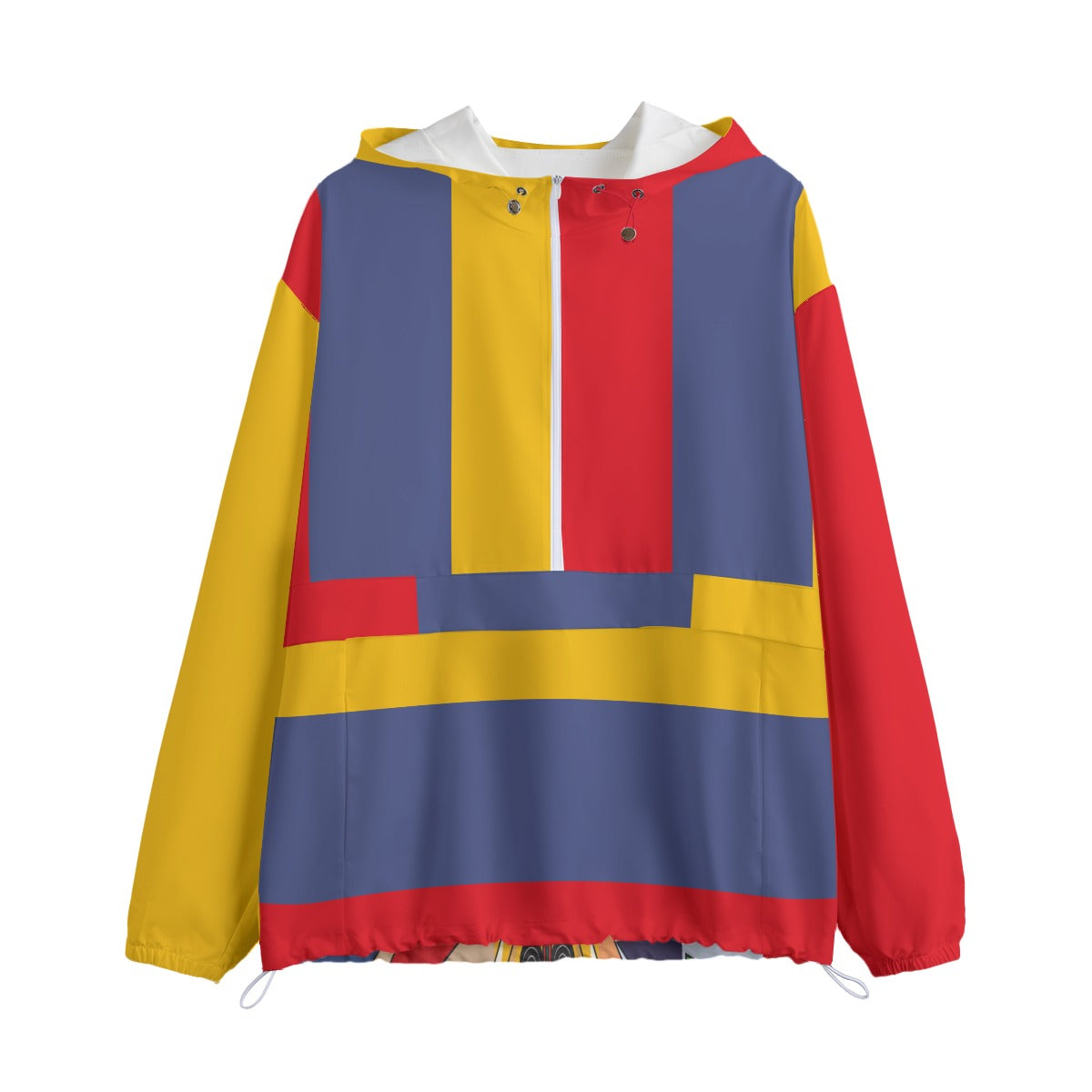 Circus  Unisex Pullover Jacket With Zipper Closure