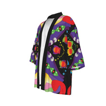 Load image into Gallery viewer, Techno Beats Unisex Kimono
