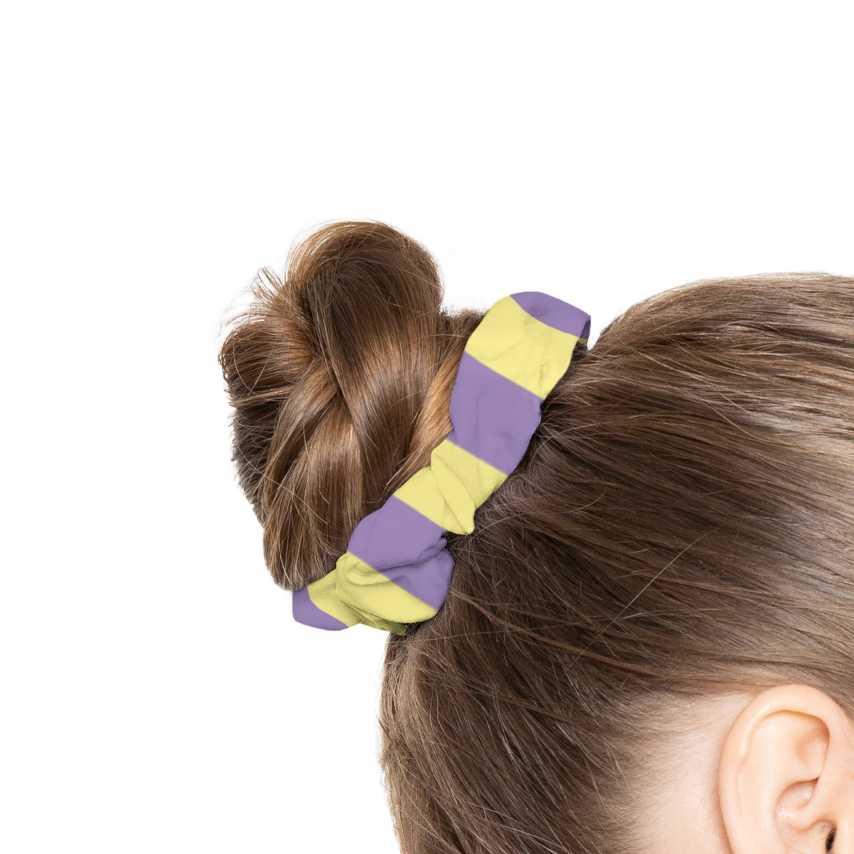 Dream Team Striped Scrunchie