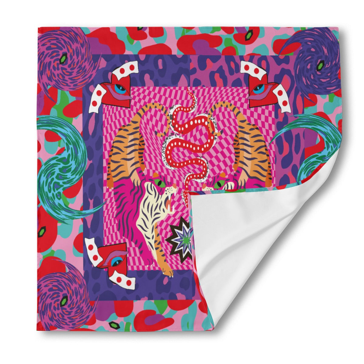 Tiger Balm Unisex Silk Bandana