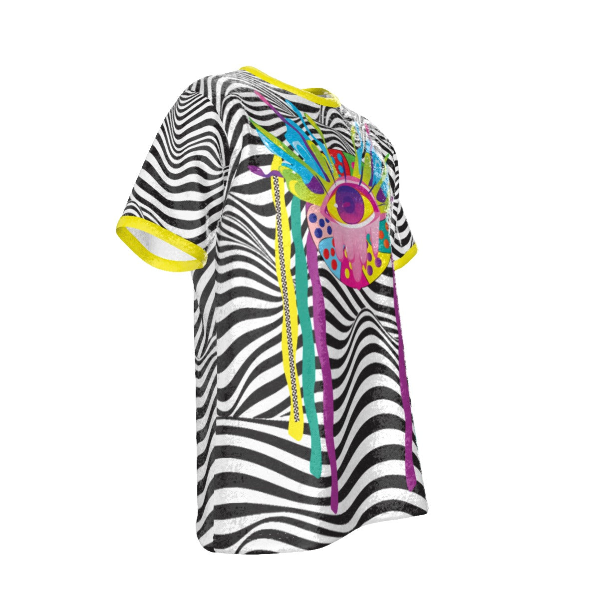 Wakeful Raver Hologram Men's T-Shirt | Velvet