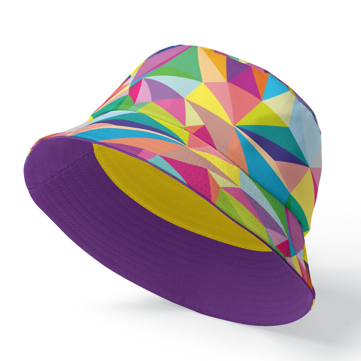 Mosaic Double-Side Printing Bucket Hat