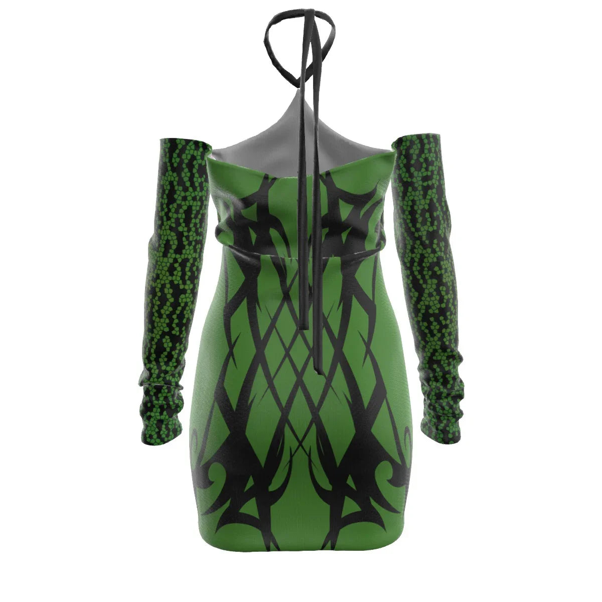 Moxie Women's Halter Lace-up Dress