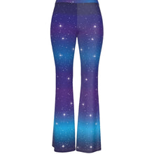 Load image into Gallery viewer, Gen Z Galaxy  Women&#39;s High Elastic Flare Pants
