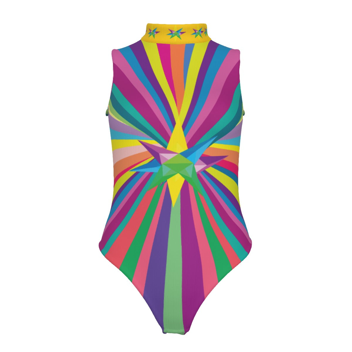 Multi Star Women's Sleeveless Bodysuit