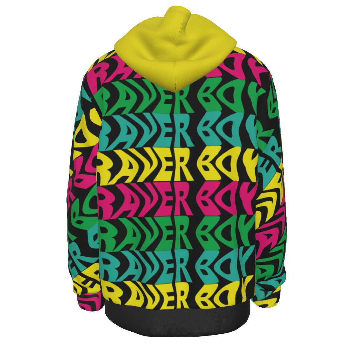 Raver Boy Men's Thicken Pullover Hoodie