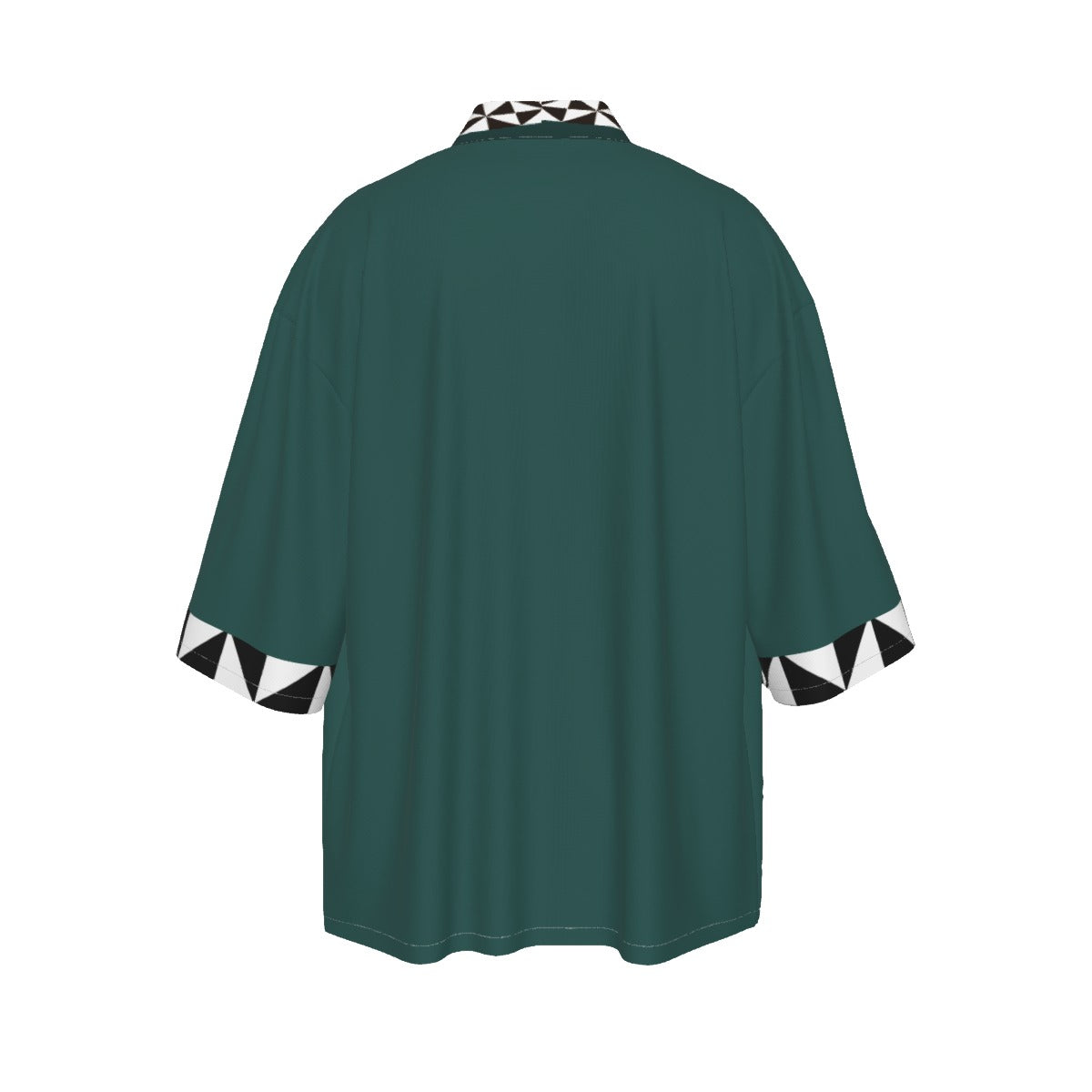 Snakey Dark Green Unisex Kimono