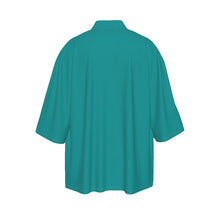 Load image into Gallery viewer, Octopus Teal Unisex Kimono
