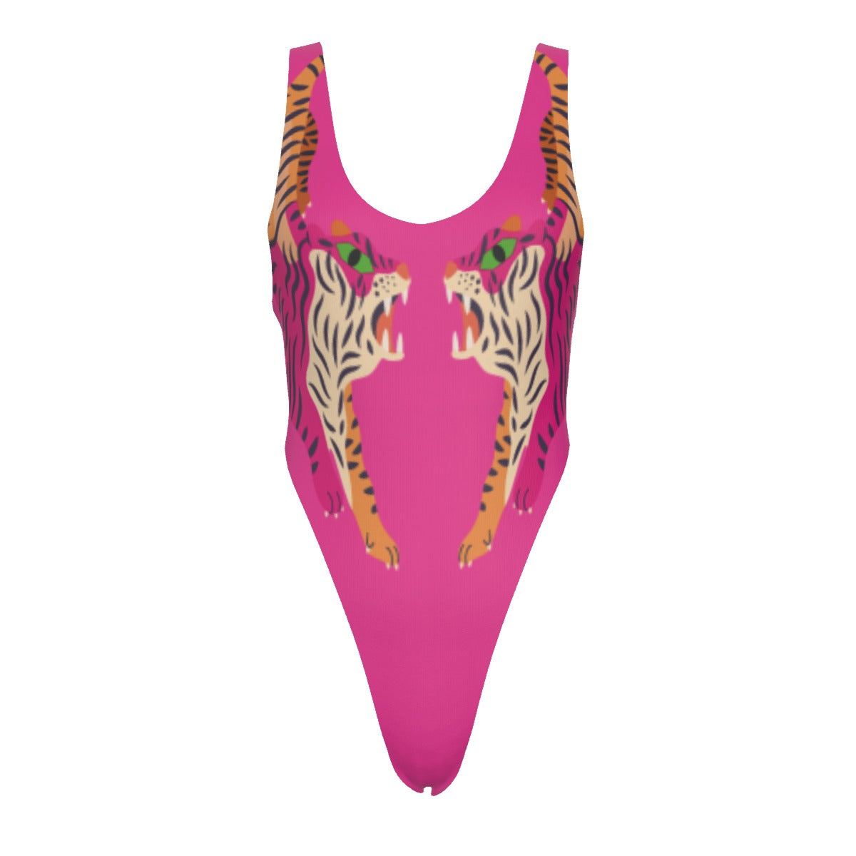 Tiger Pink Women's One-piece Swimsuit