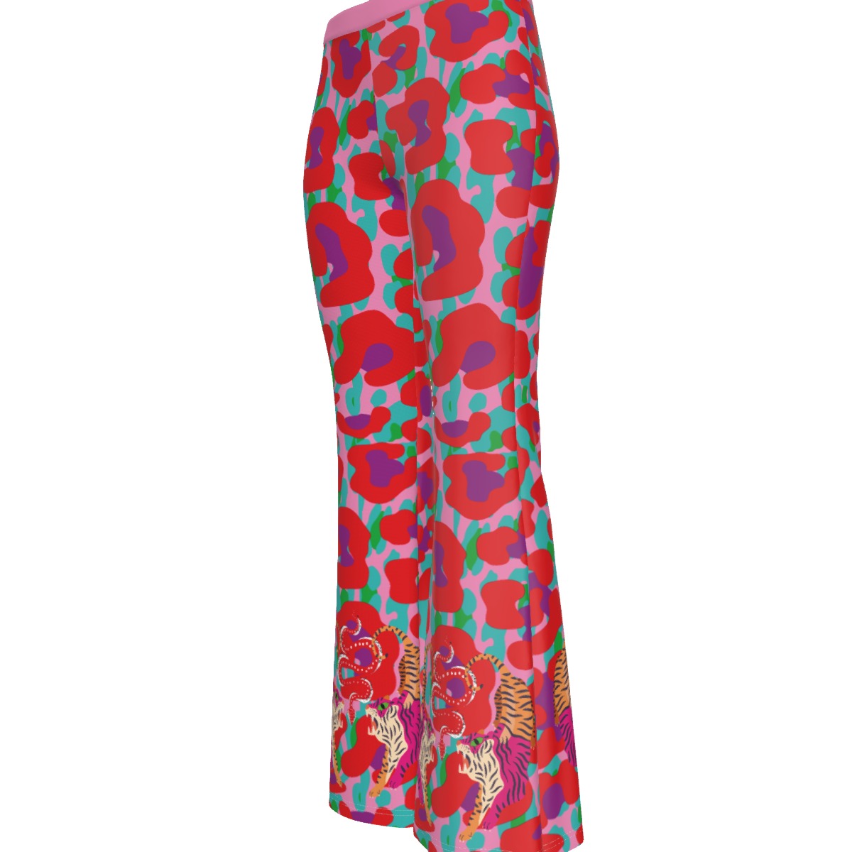 Tiger Balm Paw Women's High Elastic Flare Pants