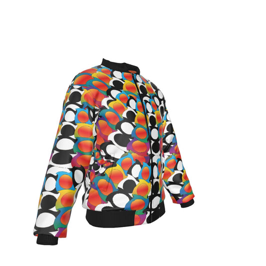 Rave Loop Men's Bomber Jacket With with Sleeve Pocket