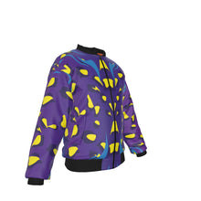 Load image into Gallery viewer, Insomniac Raver  Men&#39;s Bomber Jacket With Sleeve Pocket
