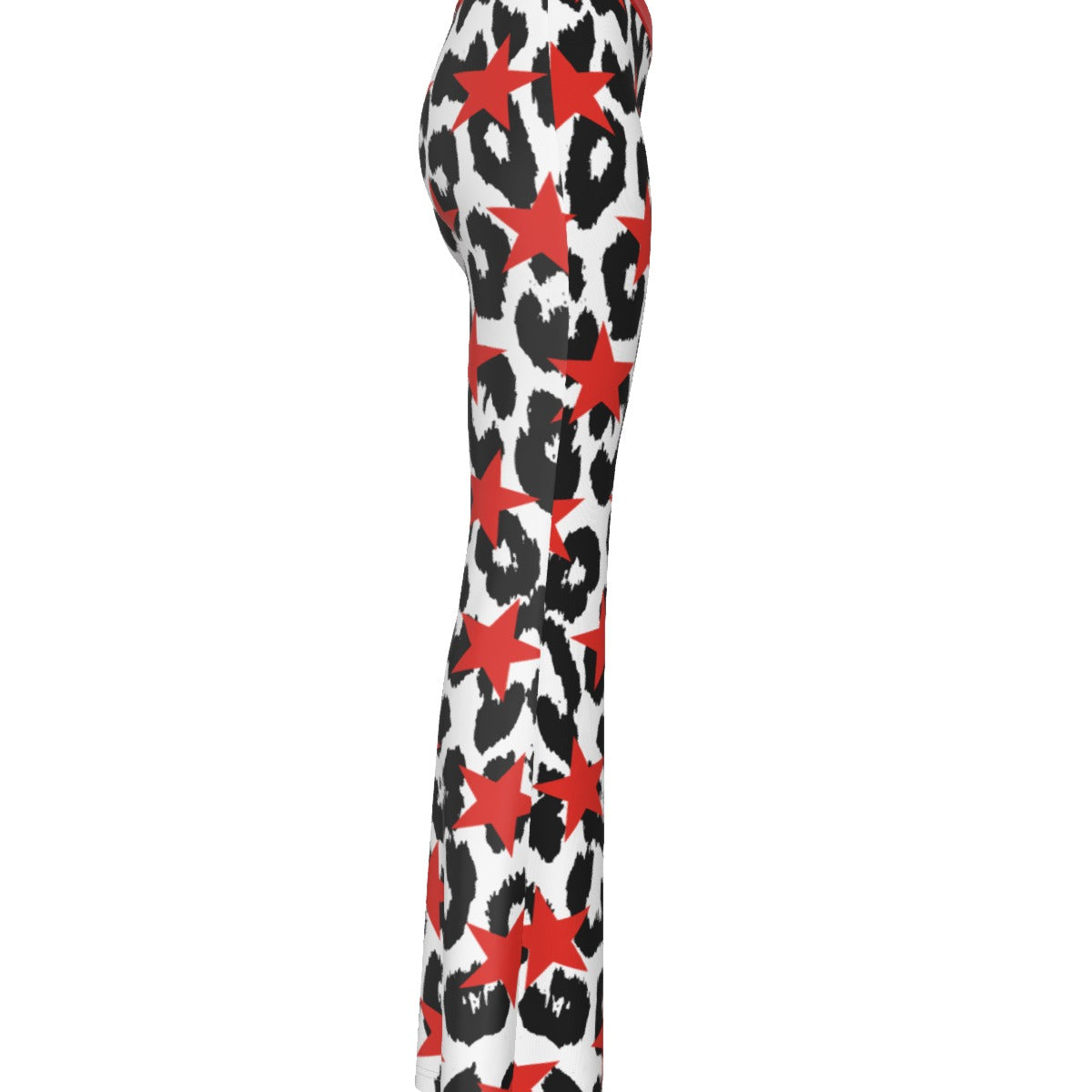 Ravella Star Women's High Elastic Flare Pants