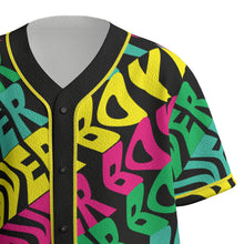 Load image into Gallery viewer, Raver Boy  Men&#39;s Textured Baseball Jersey
