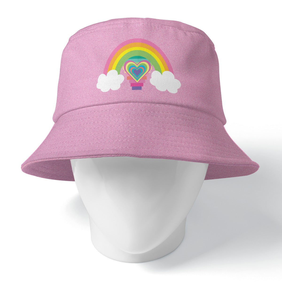 Barbie Girl  Pink Double-Side Printing Bucket Hat