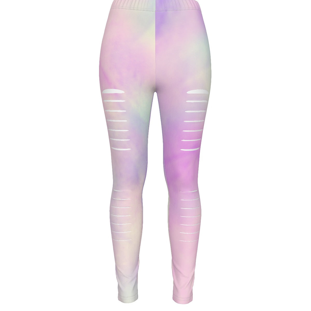 Dreamy Colors Women's Ripped Leggings