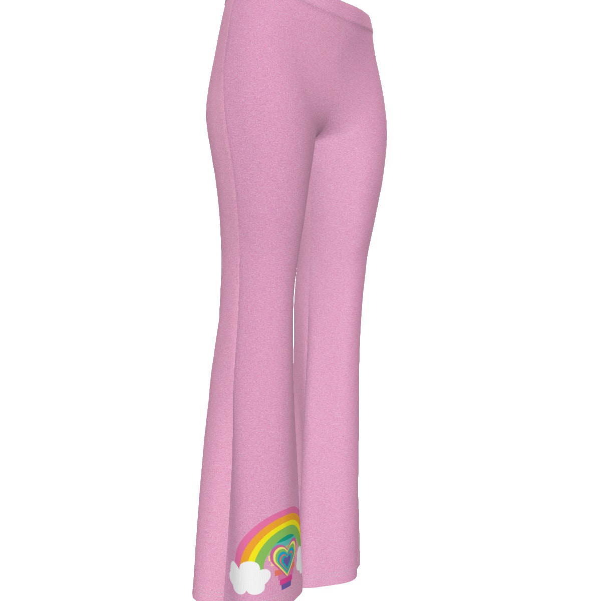 Barbie Girl Pink Women's  Elastic Flare Pants