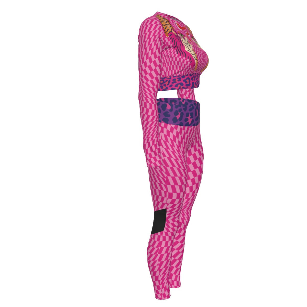 Tiger Balm Women's Sport Set With Backless Top And Leggings