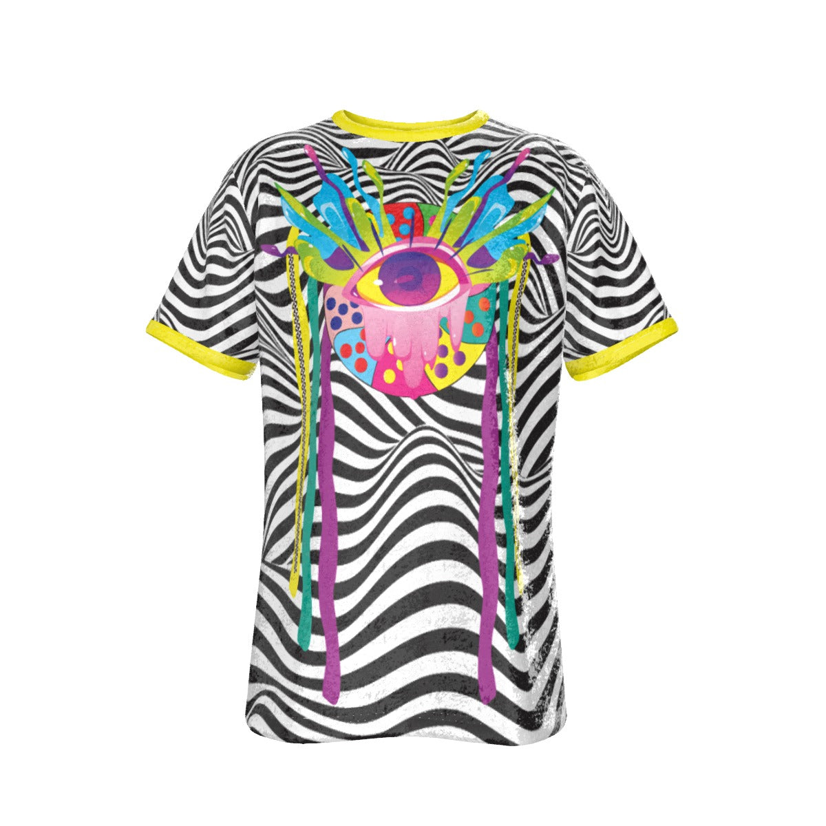 Insomniac Raver Hologram Men's T-Shirt | Velvet