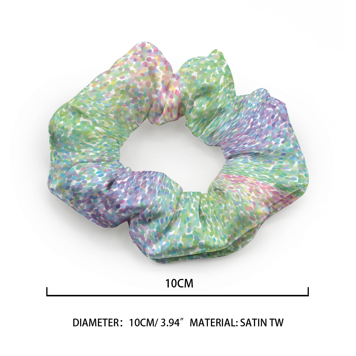 Dream Team Glitter Scrunchie