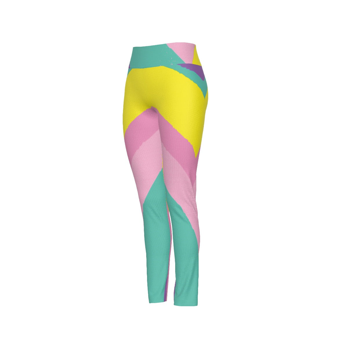 Kawaii Colors Women's High Waist Leggings