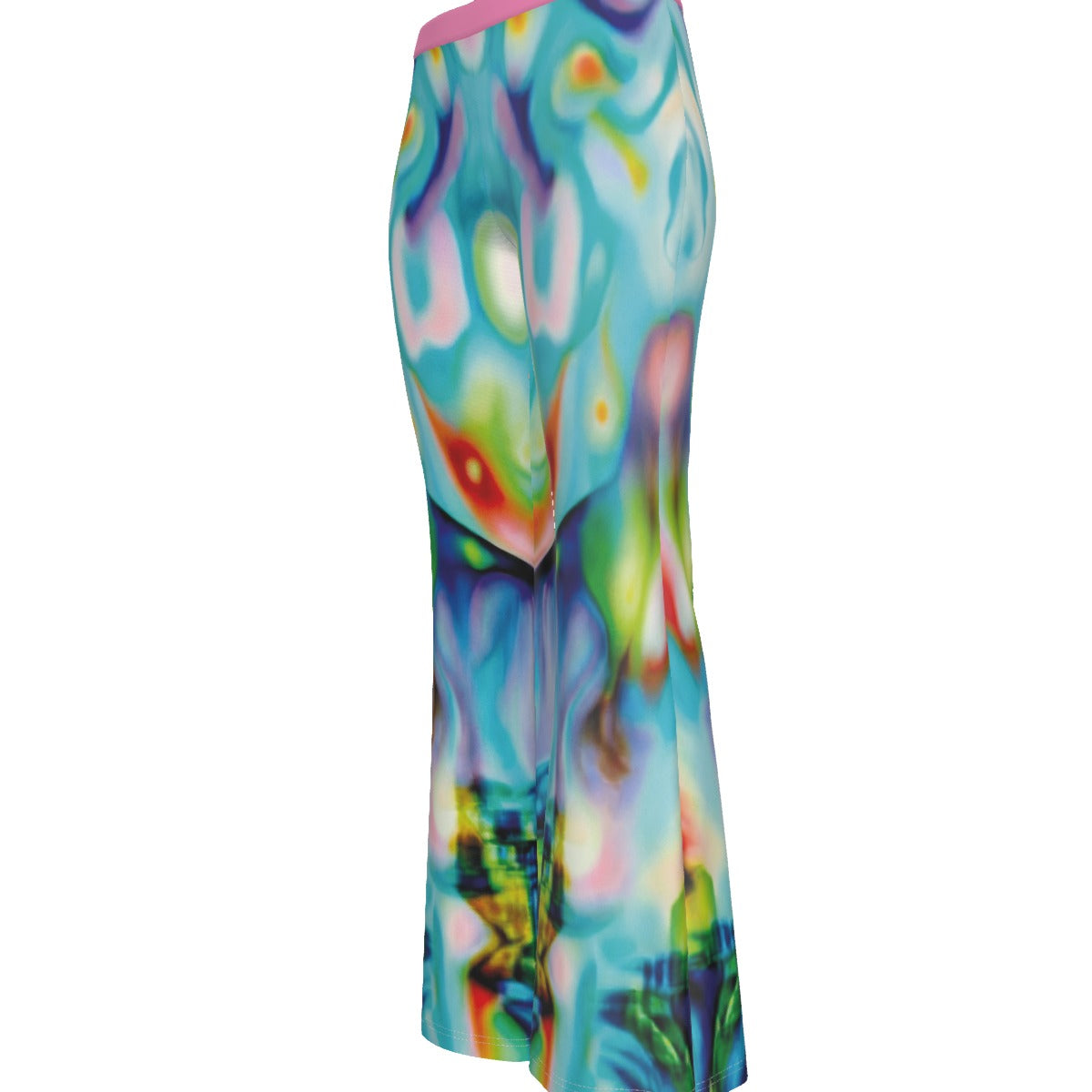 Awakening Women's High Elastic Flare Pants