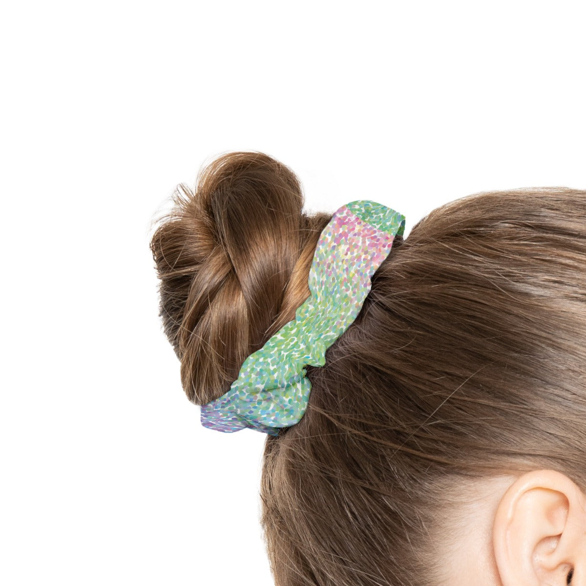 Dream Team Glitter Scrunchie