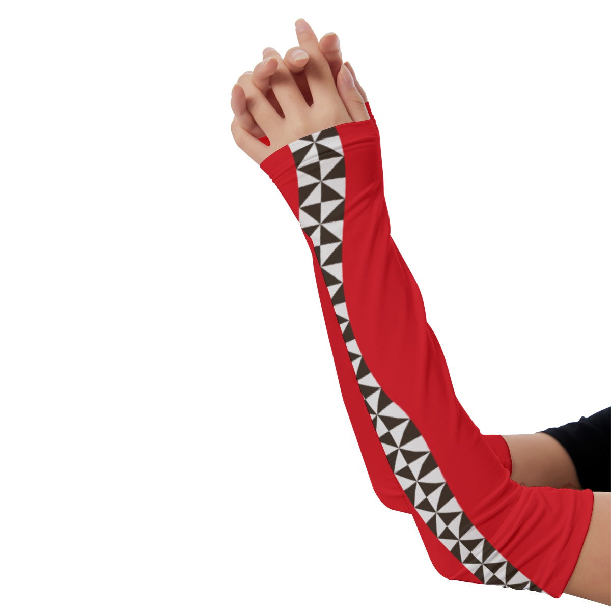 Snakey Red Unisex Gloves