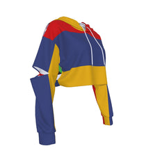 Load image into Gallery viewer, Circus Women&#39;s Heavy Fleece Hoodie With Hollow Out Sleeve
