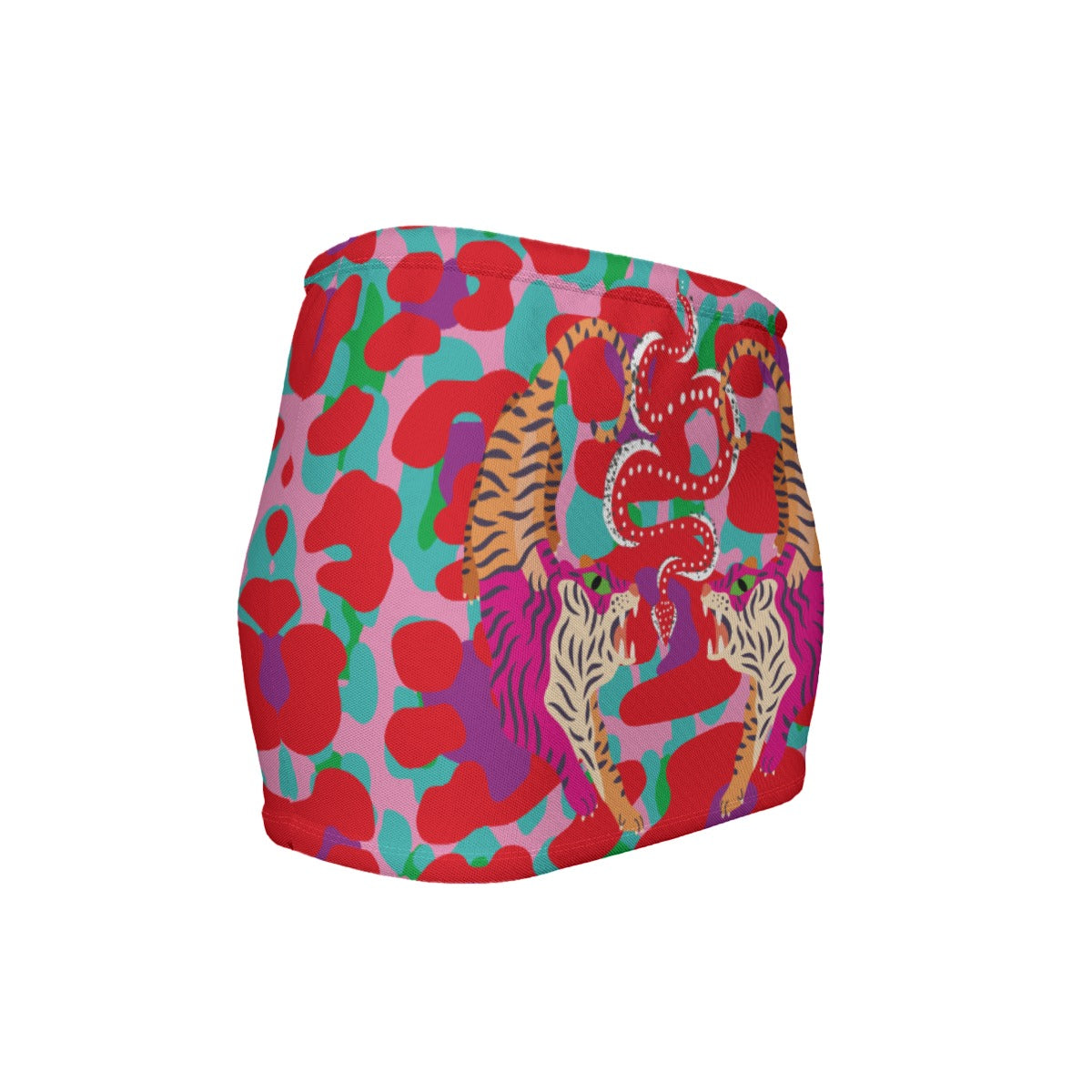 Tiger Balm Paw  Women's Slinky Micro Mini Skirt