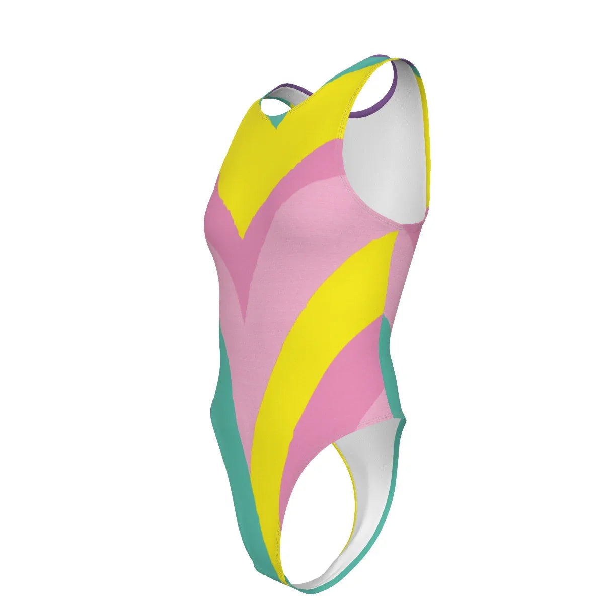 Kawaii Colors Women's Tank Bodysuit with Gloves