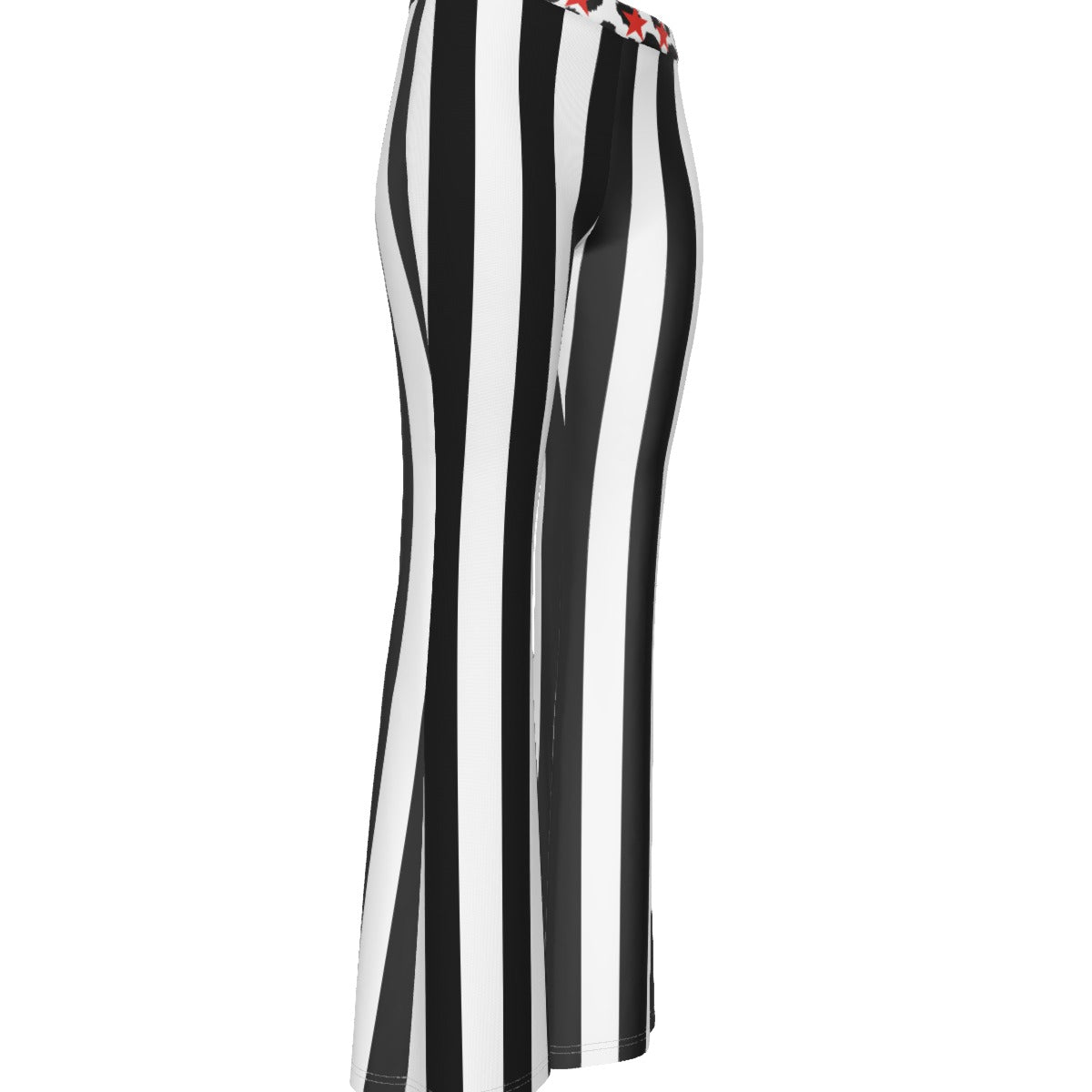 Ravella Stripe Women's High Elastic Flare Pants
