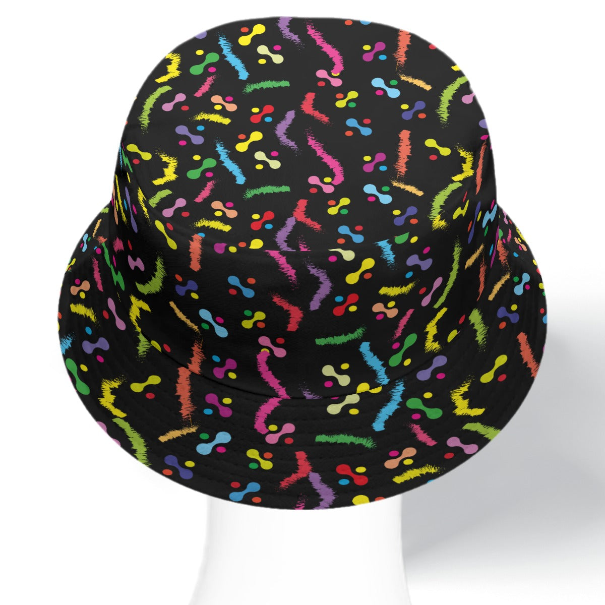 Smile Double-Side Printing Bucket Hat