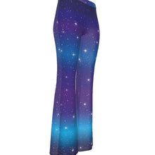 Load image into Gallery viewer, Gen Z Galaxy  Women&#39;s High Elastic Flare Pants
