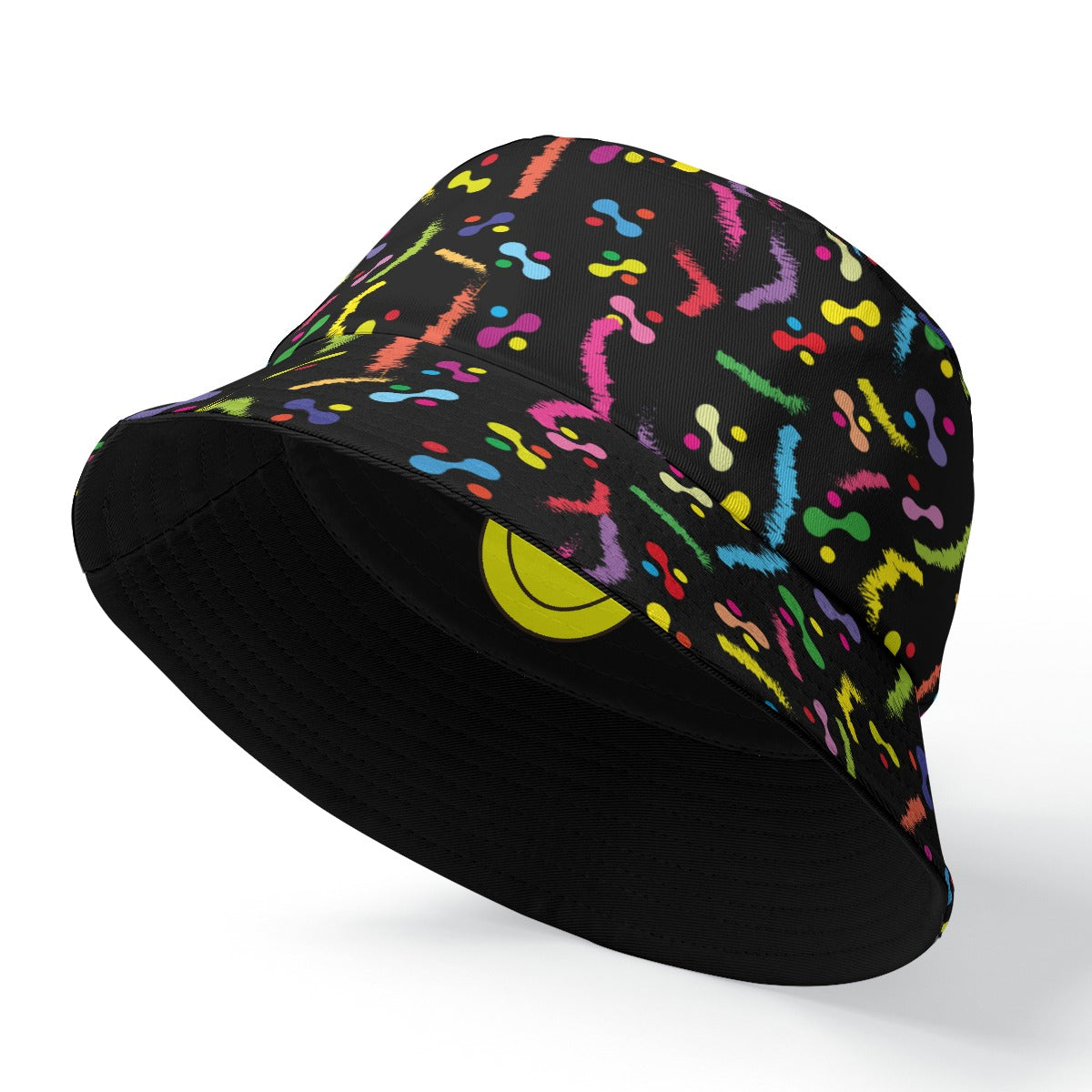 Smile Double-Side Printing Bucket Hat